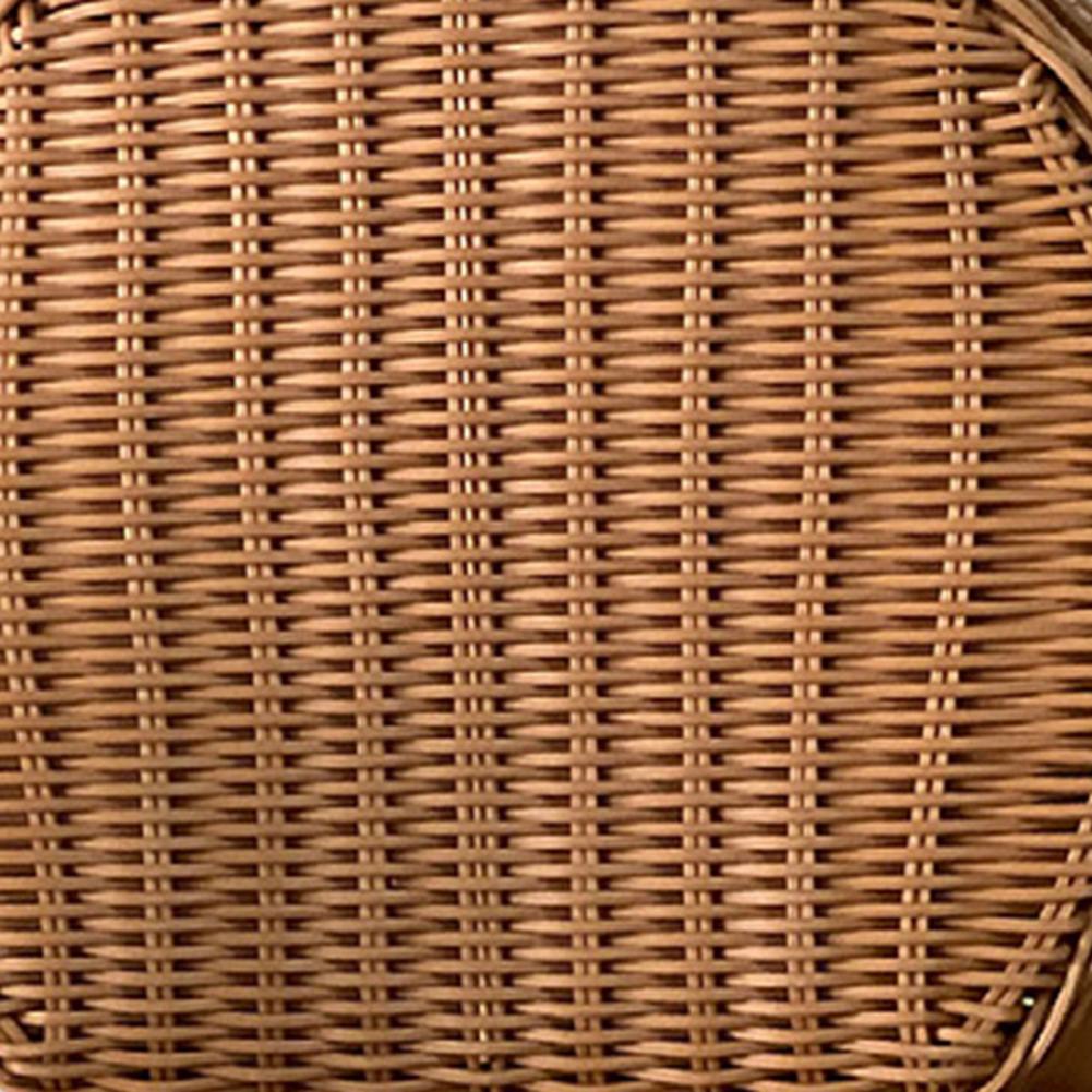 Woven Rattan Suitcase